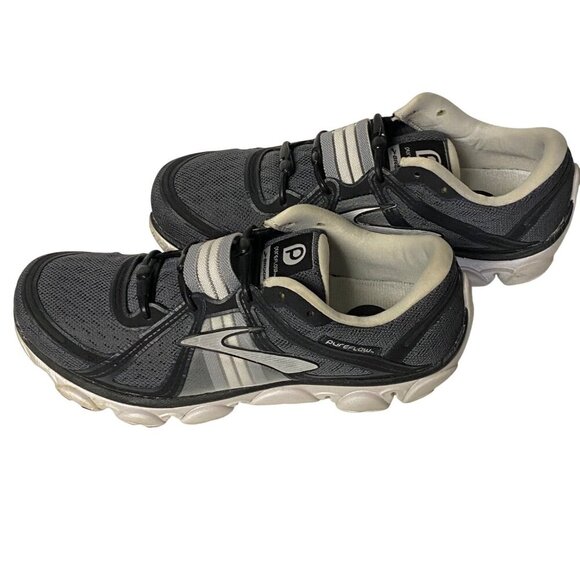 Brooks PureFlow Running ShoeWomen’s Size Black & Gray‎ Size 8.5 - Picture 1 of 10